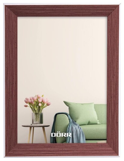 DÃRR Wash Billedramme Plast 20x30 cm RÃ¸d brun
