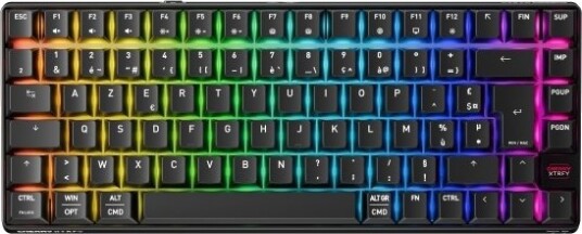 Cherry Xtrfy K33 Compact Wireless Tastatur AZERTY Svart