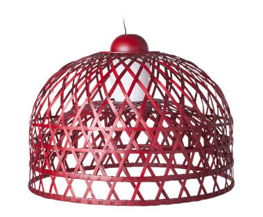 Moooi Emperor Taklampe Medium Rød Moooi Emperor Taklampe Medium Rød