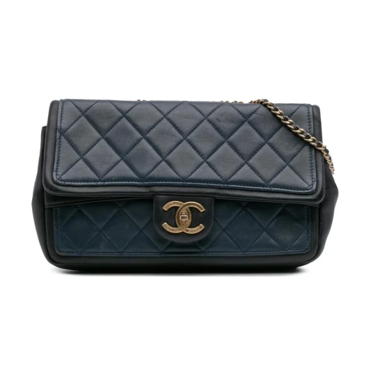 Chanel Vintage Dame Blå Chanel Vintage Dame Blå