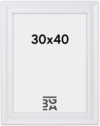 Focus Ramme Charleston Hvit 30x40 Cm Focus Ramme Charleston Hvit 30x40 Cm