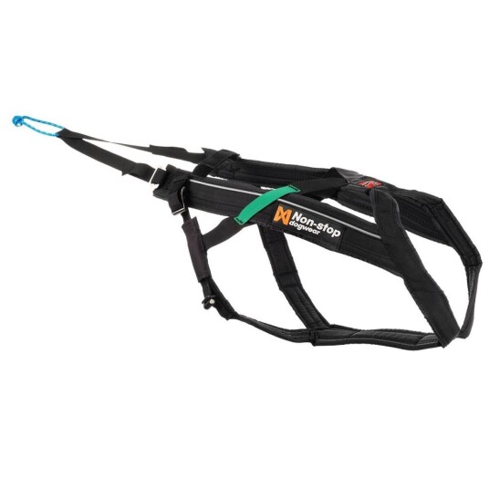 Non-Stop Dogwear Freemotion Trekksele til Hund str. 4 (33-36 cm) Svart
