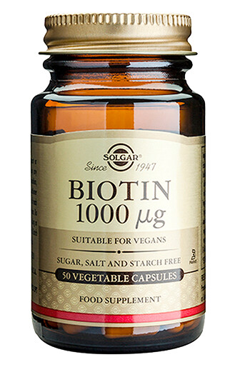 Biotin, 1000 mcg, 50 kapsler