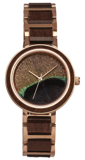 Holzkern The Optimist 9120078334843 - Dame - 36 mm - Analog - Kvarts urverk - Mineralglas
