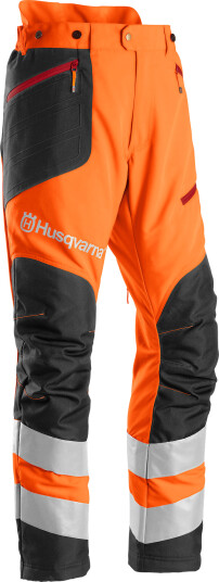 Husqvarna Skogsrydder- Og Trimmerbukse, High Viz - Størrelse 60/xl-Xxl
