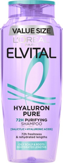 Loreal Paris Elvital Hyaluron Pure Purifying Shampoo 500 ml