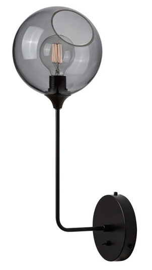 Design By Us - Ballroom The Wall Vegglampe 57cm Smoke