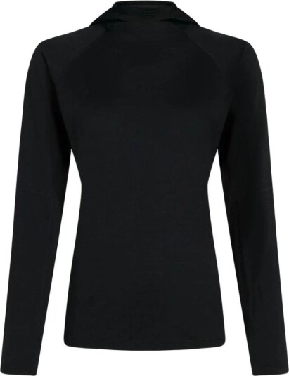 Icebreaker Women 150 Merinofine™ Ace Ls Hoodie Upf Black S
