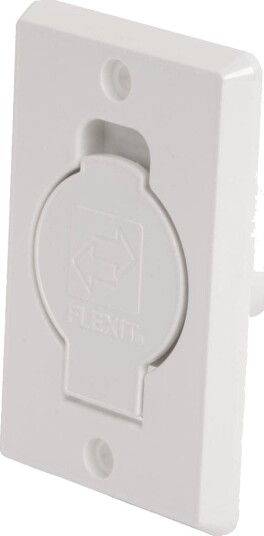 Flexit Sugekontakt Plast Hvit