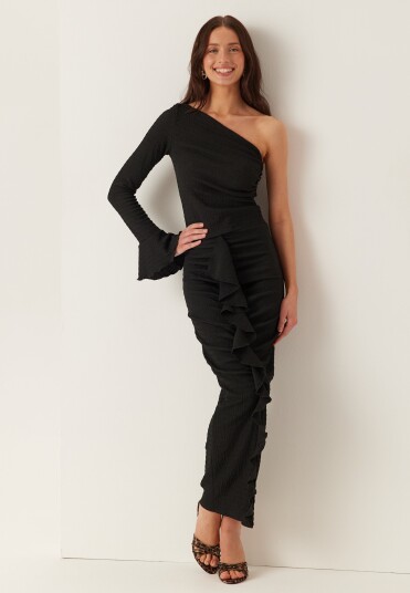 Bubbleroom Frill Ankle Skirt