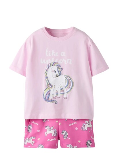 Name It Nmffeniaz Nreg Shorts Set Box Pink 92