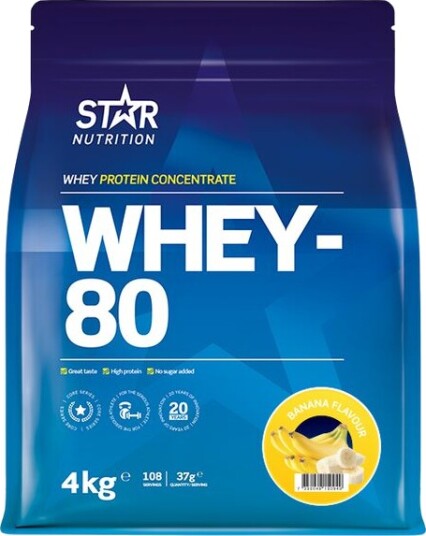 Whey-80 Myseprotein 4 kg Whey-80 Myseprotein 4 kg