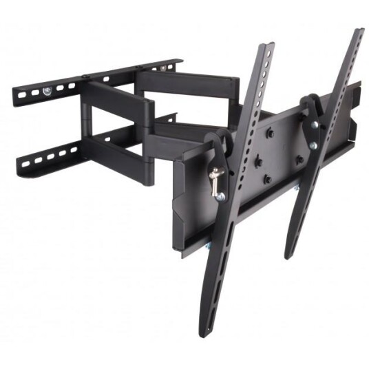 Techly Veggmonteringssett Full Motion for TV 23-55" - Sort
