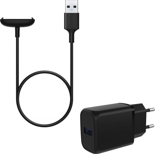Fitbit Inspire 3 Vegglader 18W + Ladekabel, 1m