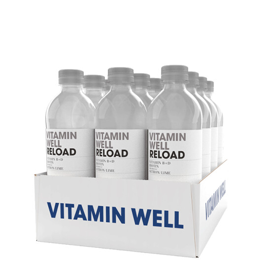 12 x Vitamin Well, 500ml, Norge