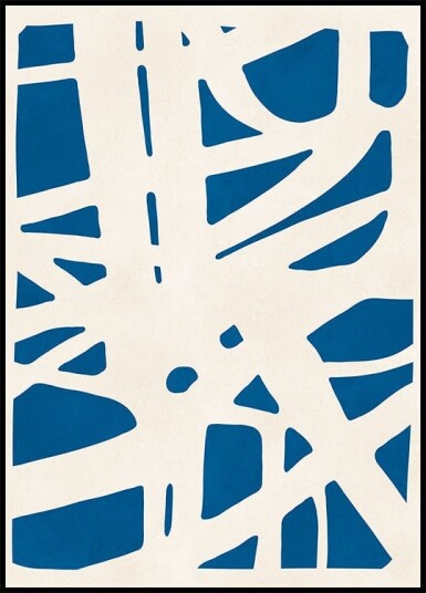 Expressive lines 7 Plakat Plakat / 30x40cm