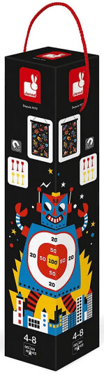 Janod Janod - Magnetic Dart Game - Robots - Multi/patterned - ONE SIZE