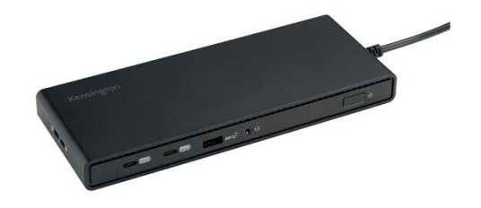 Kensington SD4842P USB-C 10Gbps trippel video driverless dokkingstasjon med 100W strmforsyning
