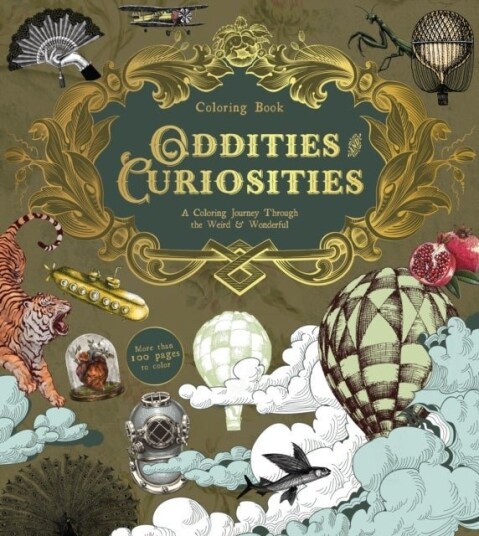 Oddities & Curiosities Coloring Book