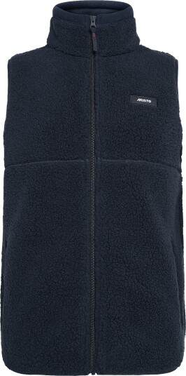 Musto M Cove Deep Pile Fleece Vest Navy L Musto M Cove Deep Pile Fleece Vest Navy L