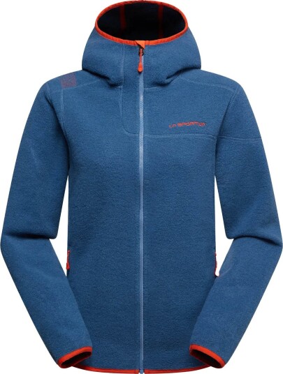 La Sportiva Women's Iride Hoody Moonlight/cherry Tomato S