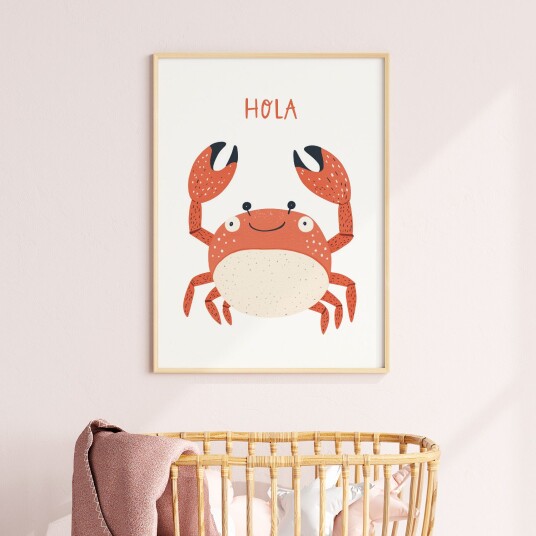 Plakat Hei Krabbe