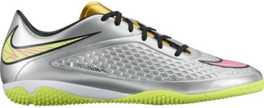 Nike Hypervenom Phelon Prem IC Silver Silver 42