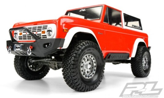 Pro-Line 331360 '73 Ford Bronco CGR Clear Body Only