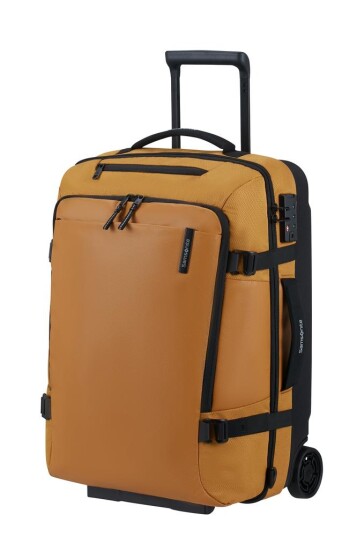 Samsonite Armox Duffelbag 55 cm med 2 hjul/ryggsekk Oker Samsonite Armox Duffelbag 55 cm med 2 hjul/ryggsekk Oker