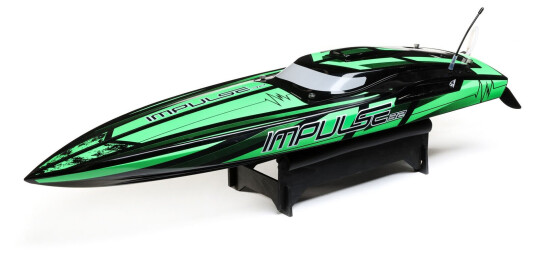 Horizon Pro Boat Impulse 32" Brushless Deep-V RTR Green