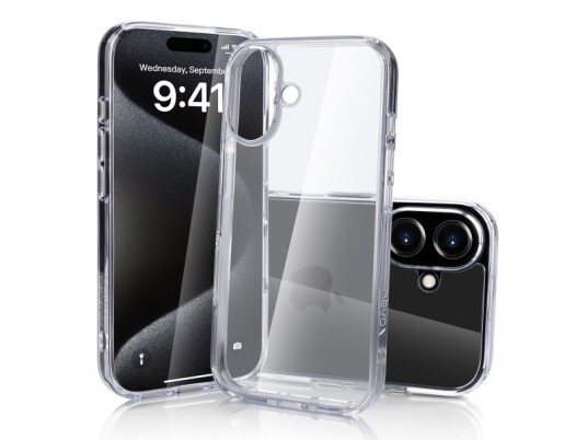 Nevox Styleshell Shockflex Rund Shell Case Apple Iphone 16 Plus 17 Cm 6.7" Gjennomsiktig