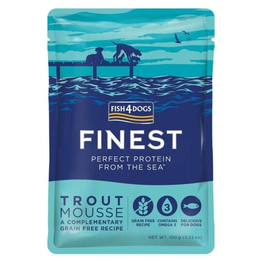 Fish4Dogs Ørretmousse 100 g