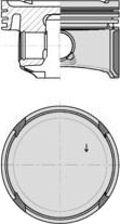 Stempel KOLBENSCHMIDT 40795600