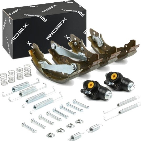 Bremsesett trommebremse RIDEX 3859B0048