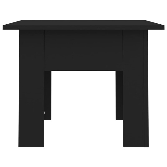 vidaXL Salongbord svart 55x55x42 cm sponplate