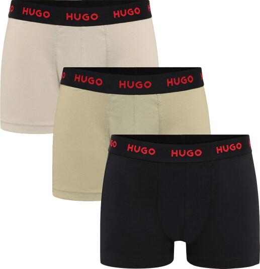 HUGO Trunk Triplet Pack Khaki green M