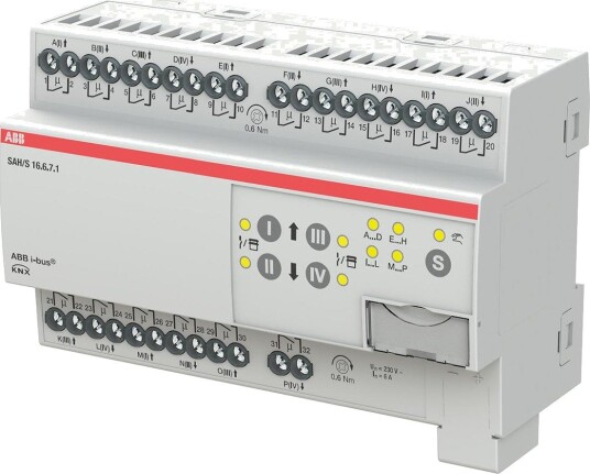 Abb Kombiaktuator 2Cdg110245R0011 230 v, 6 A Antall Utganger: 16