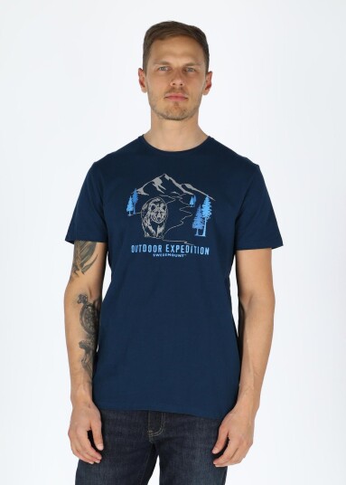 Forest Tee Blue Bear 3xl  T Shirts