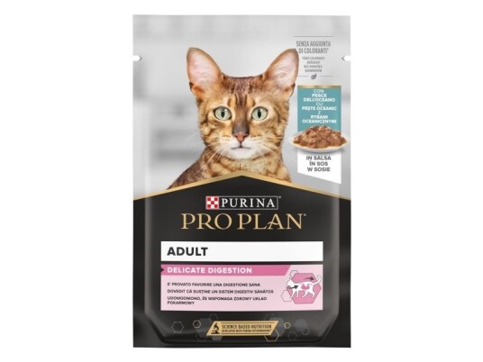 Purina Purina Pro Plan Delikat Kalkunfisk I Saus Multipack Våt Kattemat 10X85 G