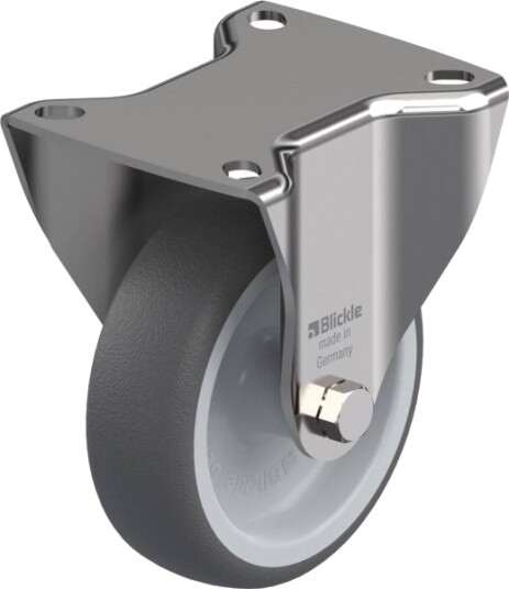 Blickle 847087 Bx-Path 100G Hurtig Rullehjul - Hjuldiameter 100 Mm - Bæreevne Maks. 200 Kg