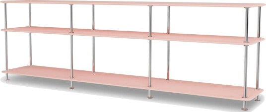 Free Shelf 111222 Ruby / Chrome Free Shelf 111222 Ruby / Chrome