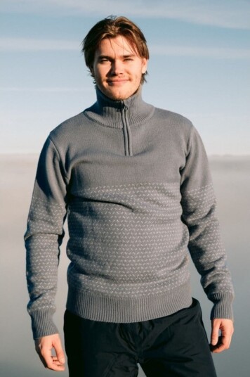 Vaberg Half Zip ullgenser XXL