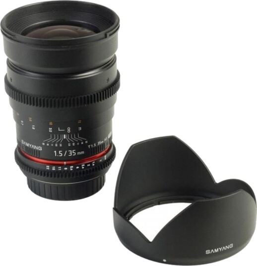 Samyang 35mm T1.5 VDSLR linse for Pentax Samyang 35mm T1.5 VDSLR linse for Pentax