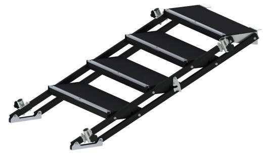 Alutruss Be-1t Justerbar Trapp 4 Trinn: 60-100 Cm