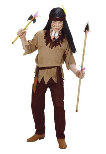 Boland Traciks Indianer Dreng Kostume WI02617 Boland Traciks Indianer Dreng Kostume WI02617