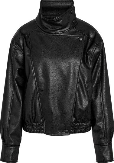 NOISY MAY Nmviviana Pu Jacket   BLACK   S