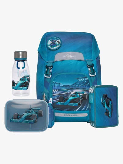 Beckmann Ryggsekk 22l Inkl. Pennal Flaske & Matboks Racing Beckmann Ryggsekk 22l Inkl. Pennal Flaske & Matboks Racing