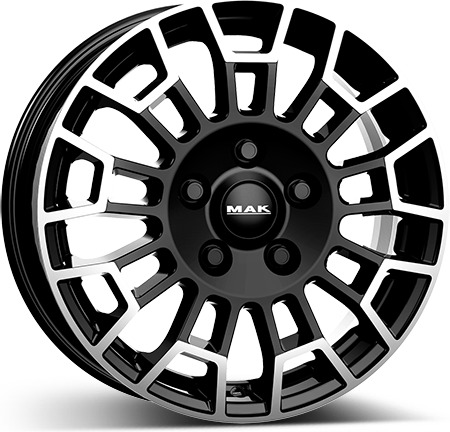 MAK Nomad blk/pol 8.5 x 20 CB78,10 ET20 6/139.7 8.5 x 20
