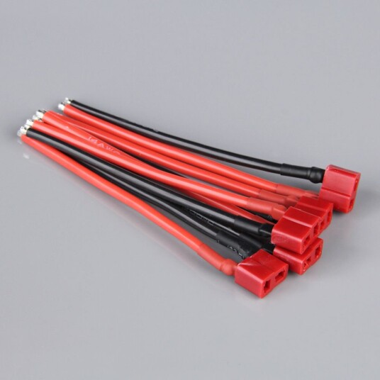 PIGTAIL CONNECTOR PACK DEANS FEMALE 4IN LEAD 12AWG 100MM