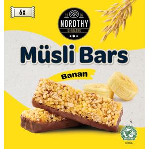 Nordthy Müsli Bar banan – 150 g Nordthy Müsli Bar banan – 150 g